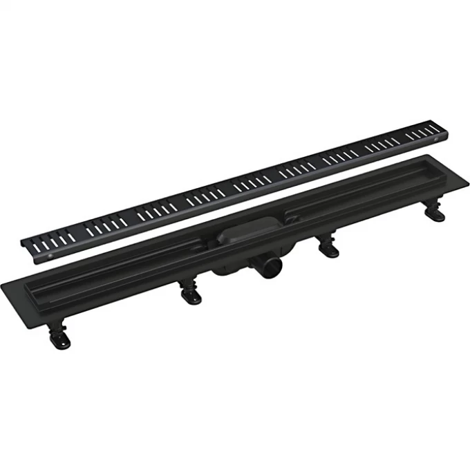 Душевой трап GAPPO , 70*600 мм, черный G86007-56 Душевой трап GAPPO , 70*600 мм, черный G86007-56