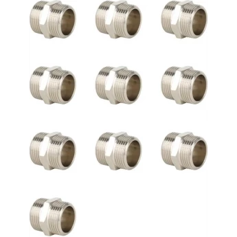 Ниппель НР-НР GAPPO G2204.05 3/4" никелированный