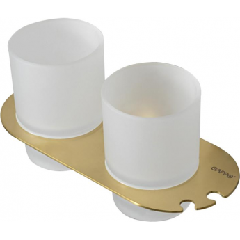 Стаканы для ванной GAPPO G309 G30908-3 сатин золотой Стаканы для ванной GAPPO G309 G30908-3 сатин золотой
