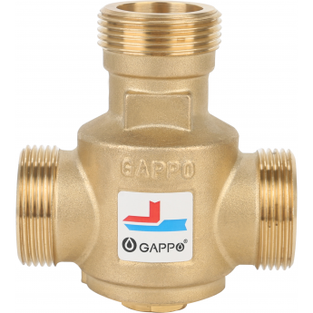 Термостатический смесительный клапан для твердотопливных котлов GAPPO G1444.07 Термостатический смесительный клапан для твердотопливных котлов GAPPO G1444.07